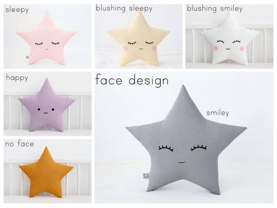 Coussin Etoile Coussins Enfant Decoration Chambre Bebe Etsy France