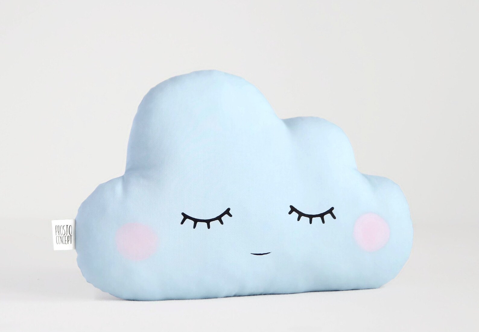 Baby Cloud Pillow Little Baby Blue Cloud Pillow Baby Blue Etsy