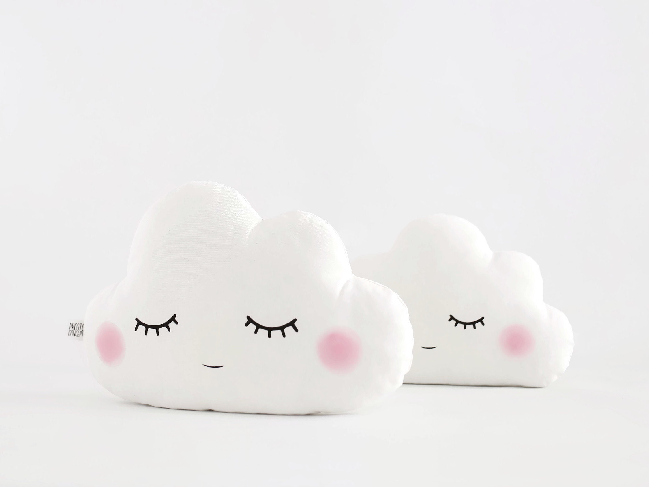 White Cloud Baby Pillow Cloud Cushion Neutral Nursery Pillow Etsy