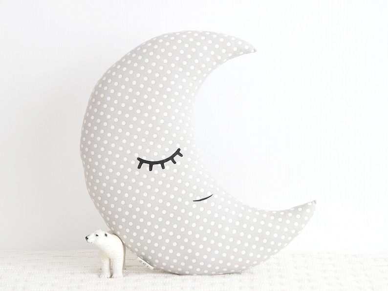 Baby Girl Nursery Decor Moon and Star Cushions Moon and Etsy