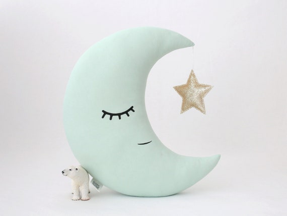 crescent moon doll crib