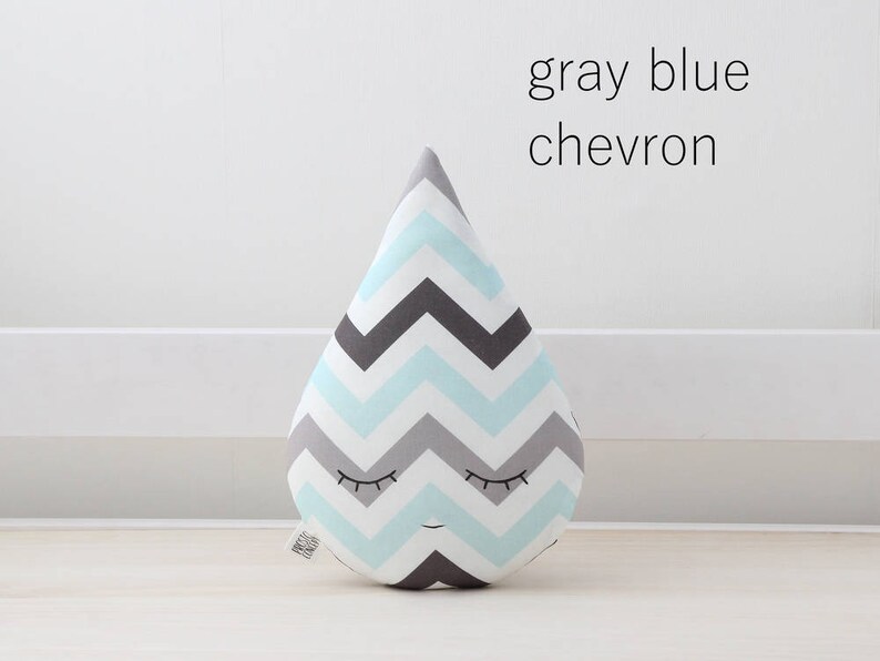 Baby Pillow Rain Drop Cushion Cloud Nursery Decor baby girl room baby boy cushion baby crib decor toddler bed cushion children cushion