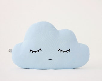 Oreiller nuage bleu bébé ~ Déco pour chambre de bébé garçon ~ Oreiller en forme de nuage