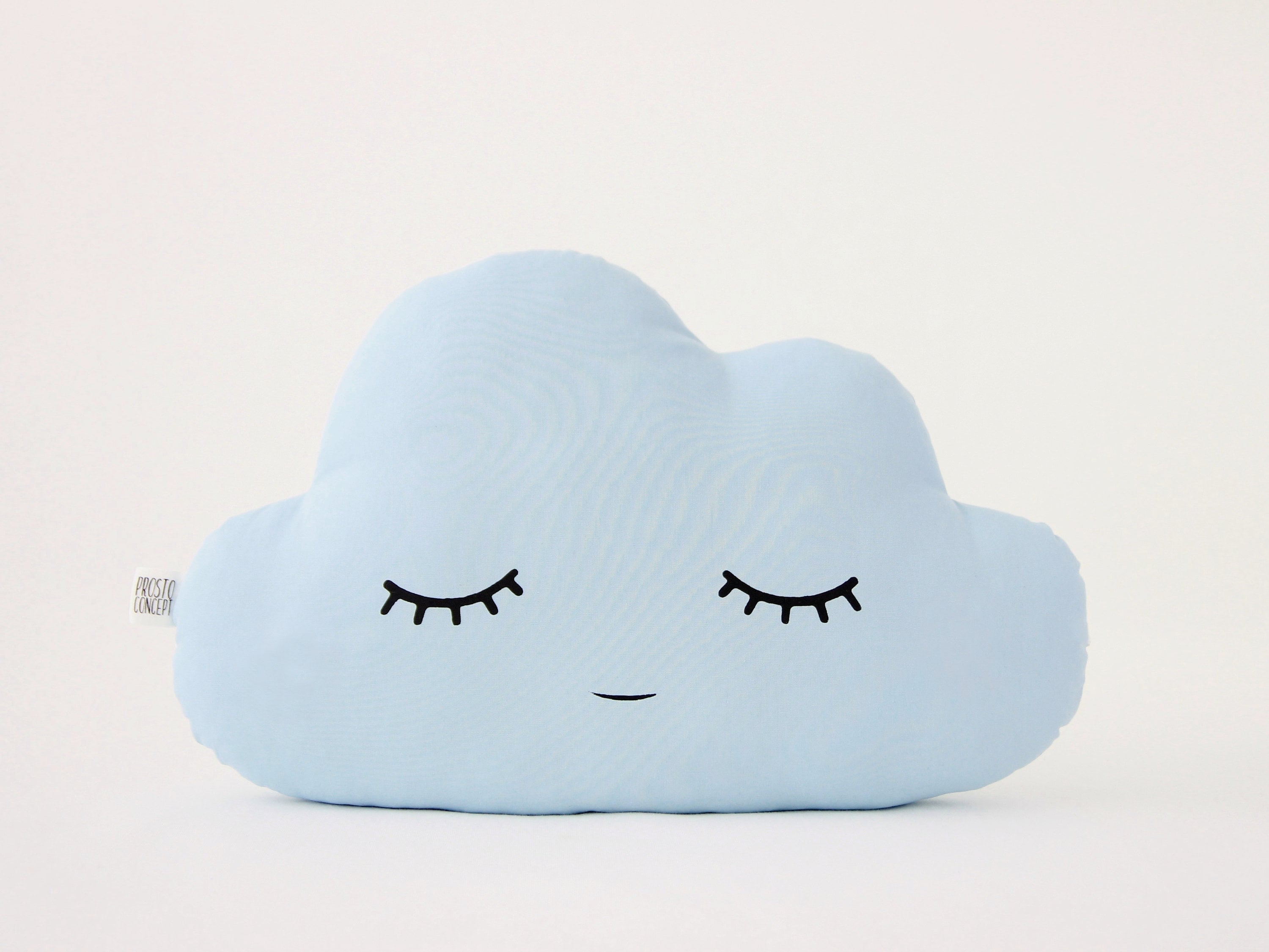 Baby Blue Cloud Pillow Baby Boy Nursery Decor Cloud Shaped Etsy
