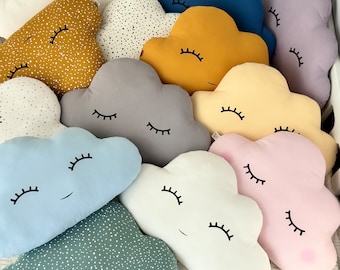 Cojín de nube para decoración de guardería, almohada para baby shower, regalo para recién nacidos, bebés, niños y niñas, manta de género neutro, habitación infantil, cama tipi, cielo
