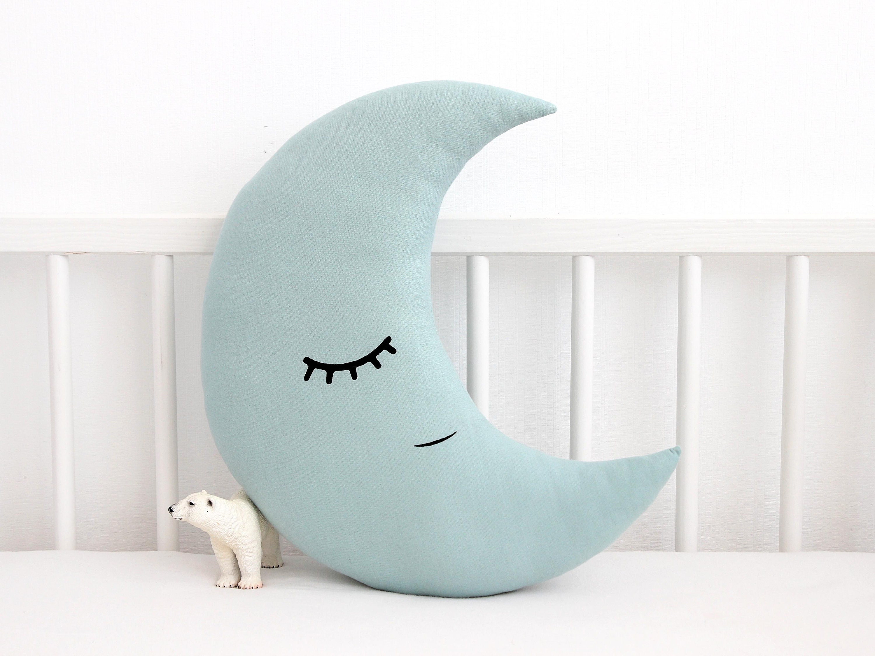 Juego de 3 almohadas Cojines de luna nube y estrella Decoraci n