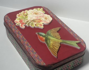 Post card trinket box