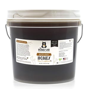 Bulk Raw Wildflower Honey - 1 Gallon Pail (12 lbs)