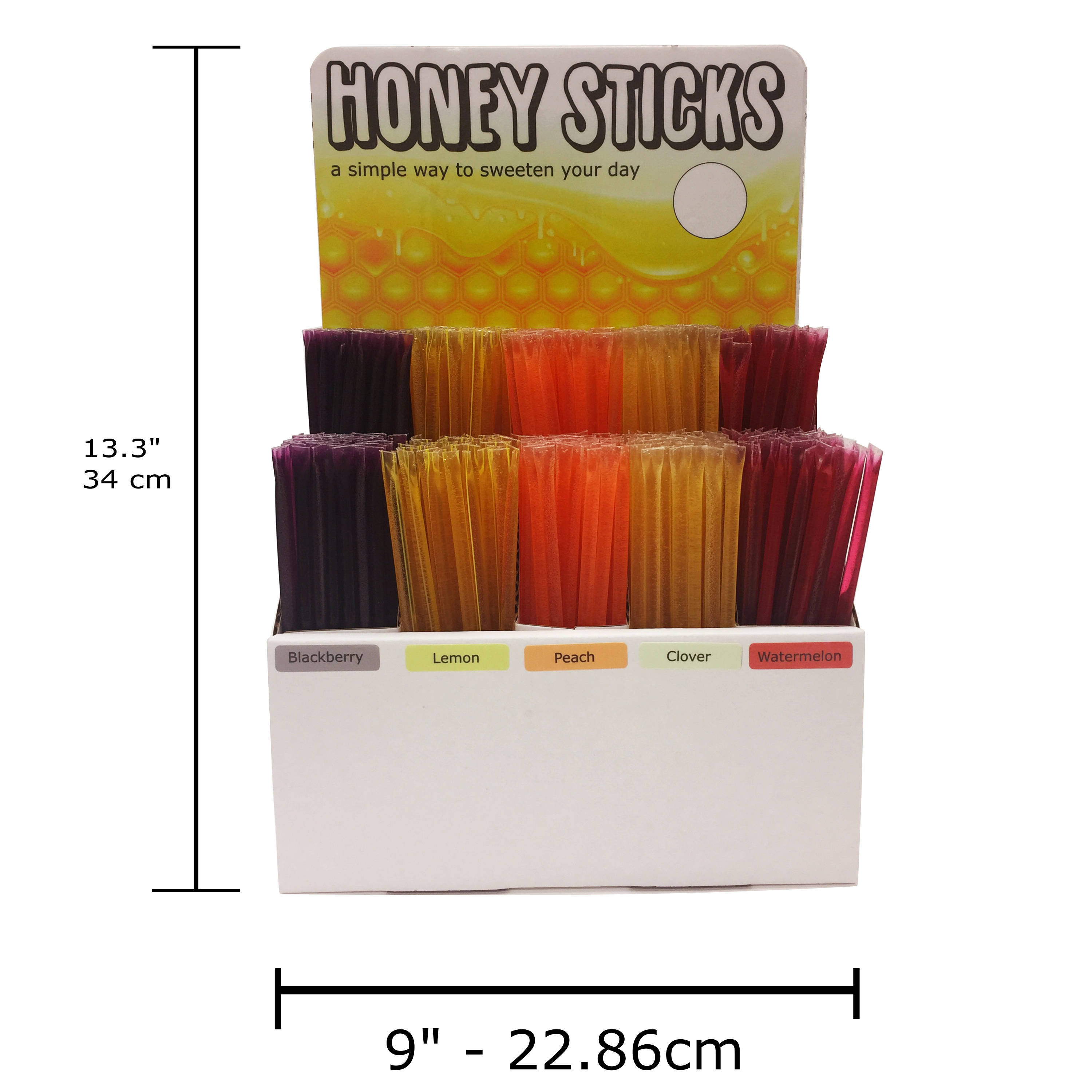 Honey Stick Display with 500 Assorted Honey Sticks FREE Etsy