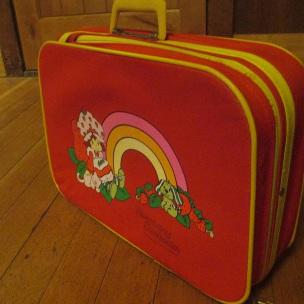 Strawberry Shortcake Vintage KId's Luggage/Suitcase