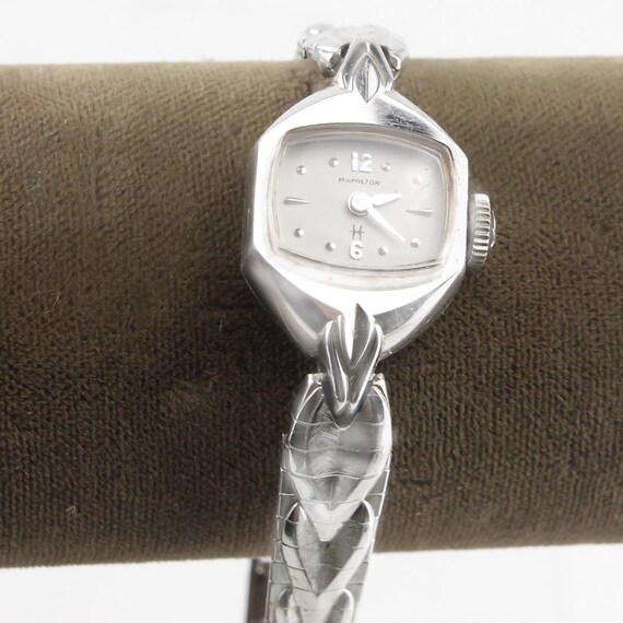 Vintage Hamilton Ladies Watch: 1950s 10K RGP Bezel, Manual  display picture 1