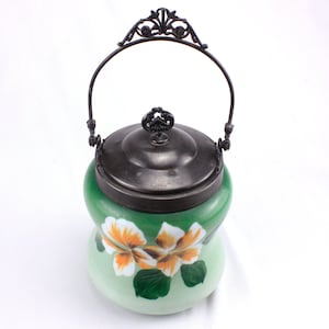 Antique New Amsterdam Silver Company Biscuit Jar