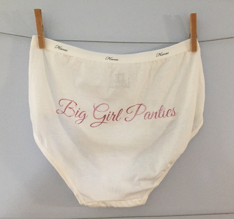Big Girl Panties Etsy