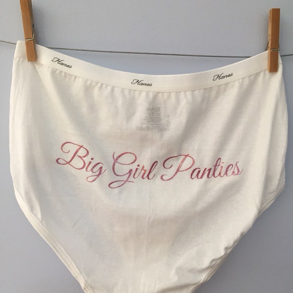 Big Girl Panties Etsy