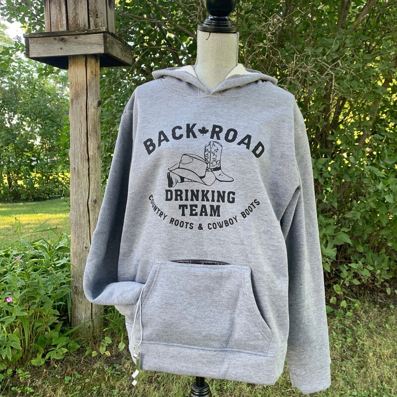 TeesAndTankYou America Script Beer Holder Hoodie – Unisex Tailgate Sweatshirt With Built-in Can Pocket