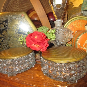 1960s Handpainted TILSO Made in Japan 53-139 Ceramic dish with lid trinket candy powder jewelry box type piece Pink ROSES