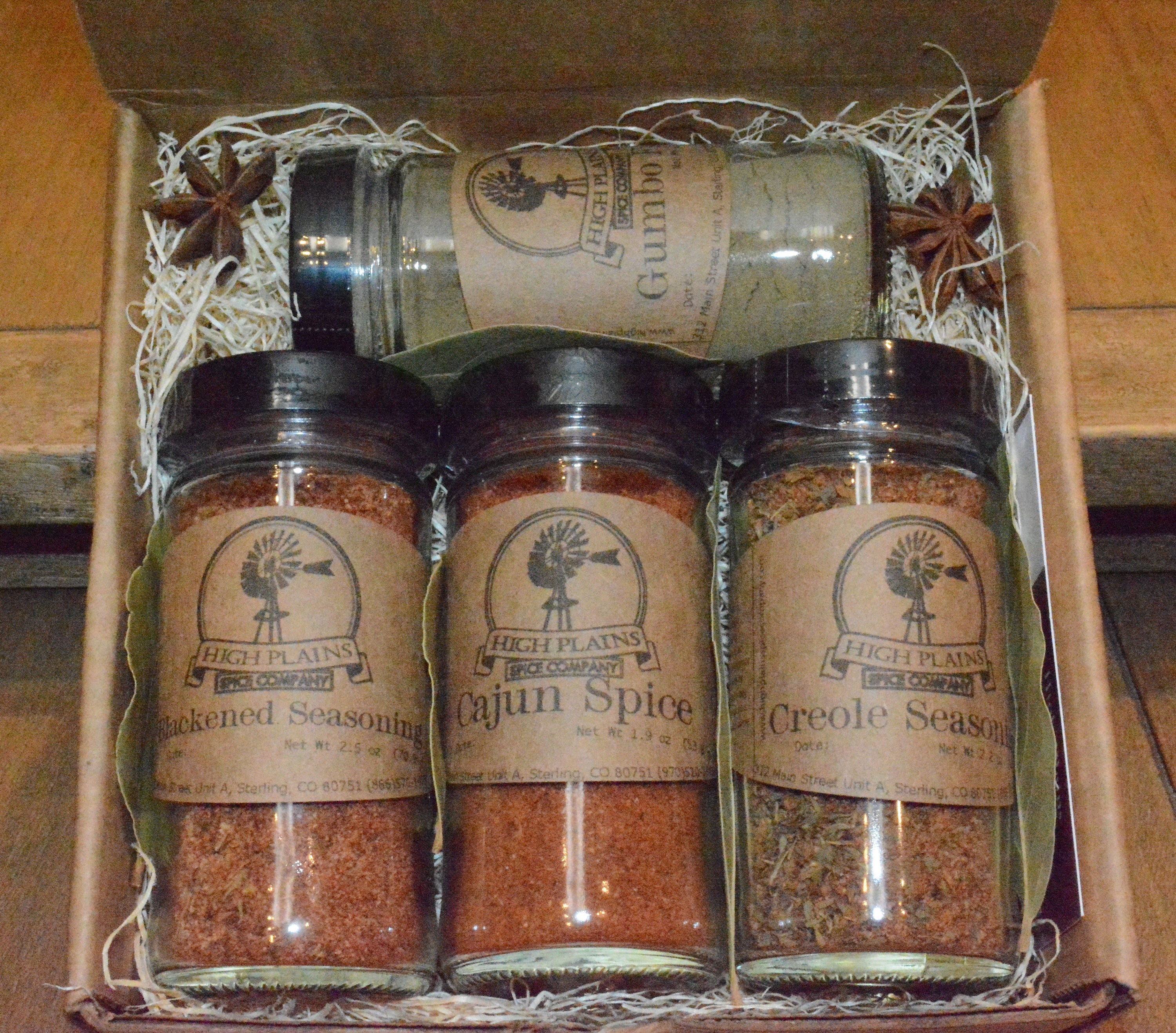 Bayou Box BBQ Rub and Baking Spices Gift Set of 4 Gourmet Etsy