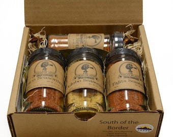 Mexican Spice Blend Gift Set: BBQ Rubs, Fajita, Taco Seasonings