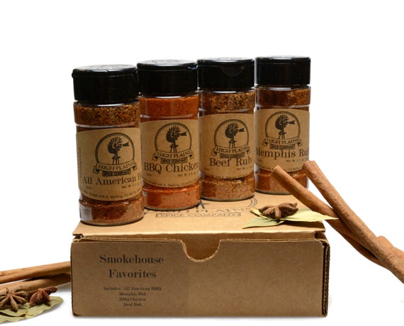 Smokehouse Favorites BBQ Rub and Baking Spices Gift Set of 4