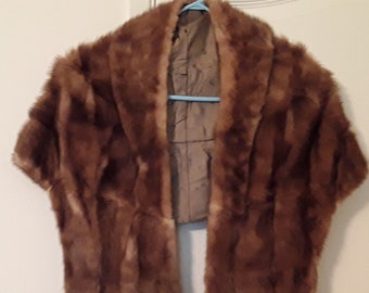 Vintage fur stole