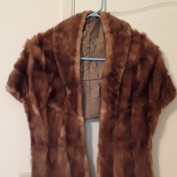 Vintage fur stole