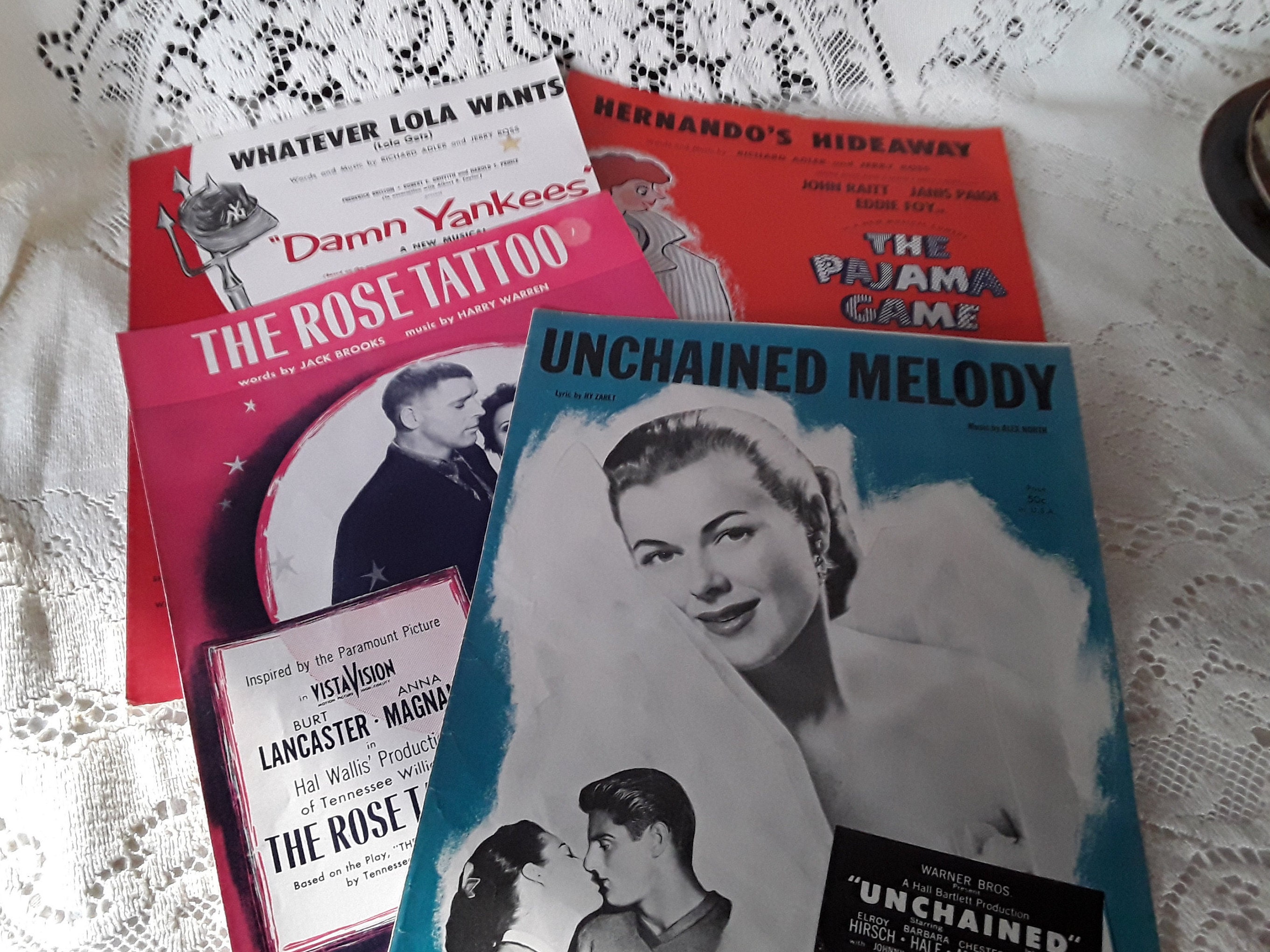 Vintage Sheet Music: hernando's Hideaway - Etsy Australia