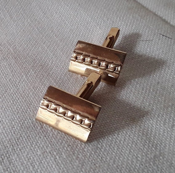 Vintage Swank cufflinks and tie clips lot - image 6