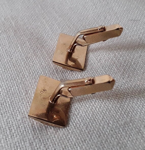 Vintage Swank cufflinks and tie clips lot - image 7