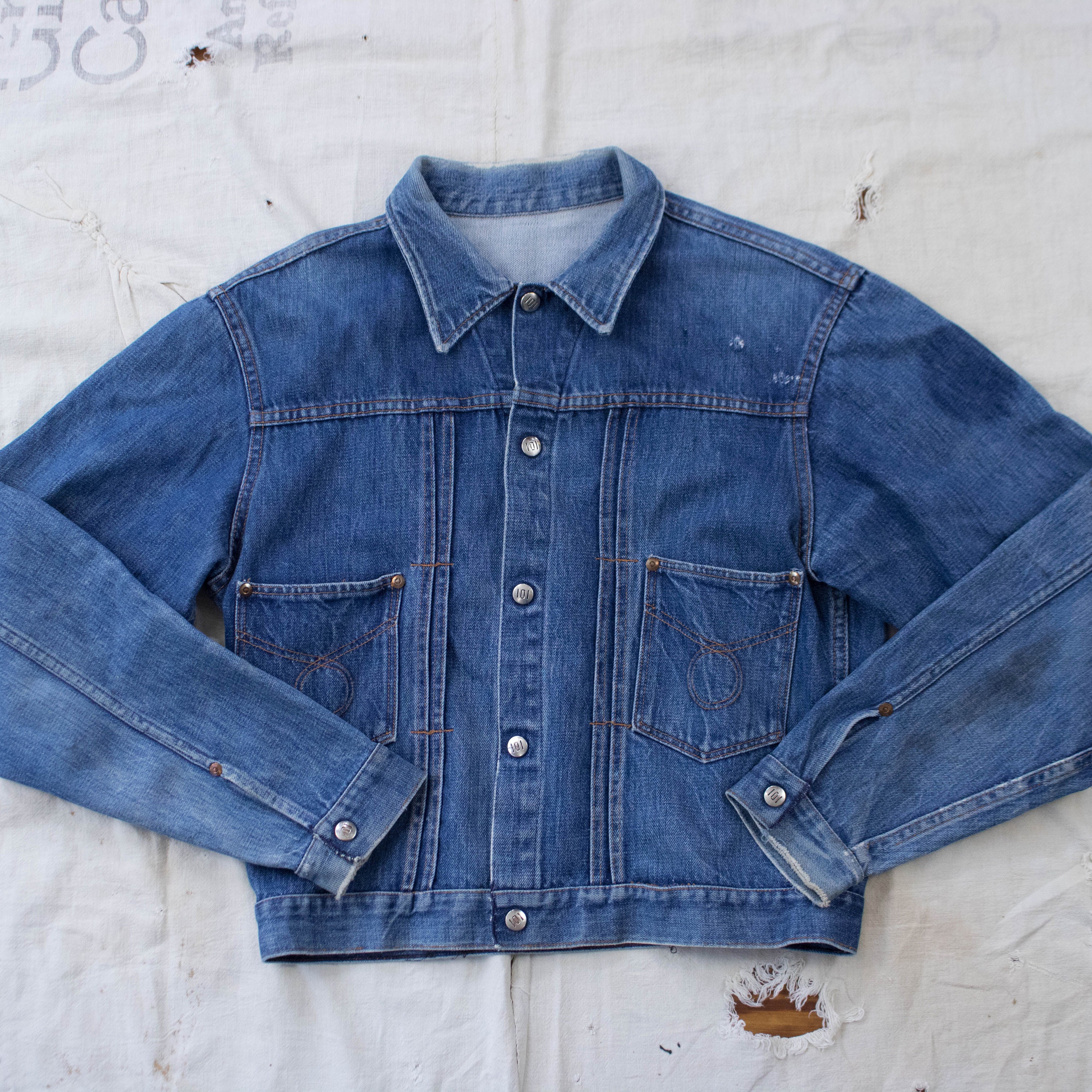 ▫50's【NEL LINING】DENIM JACKET-