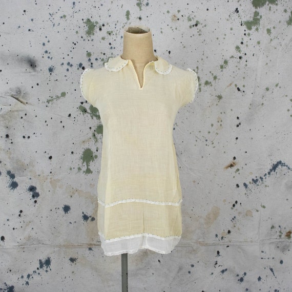 Vintage Womens 20s 30s XS Small Antique Handmade Y