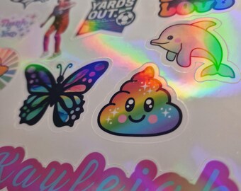 Custom Photo Sticker Sheet: Vibrant Designs, Water-Resistant