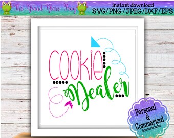 Cookie Dealer Svg Etsy