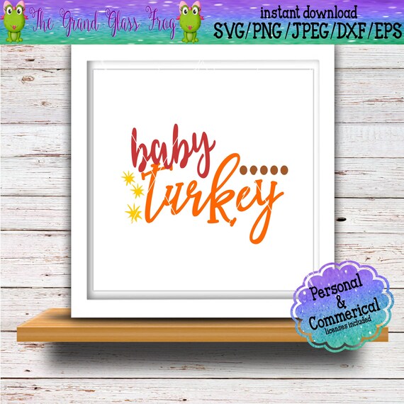 Download Baby Turkey Svg Turkey Svg Thanksgiving Svg Thanksgiving Etsy