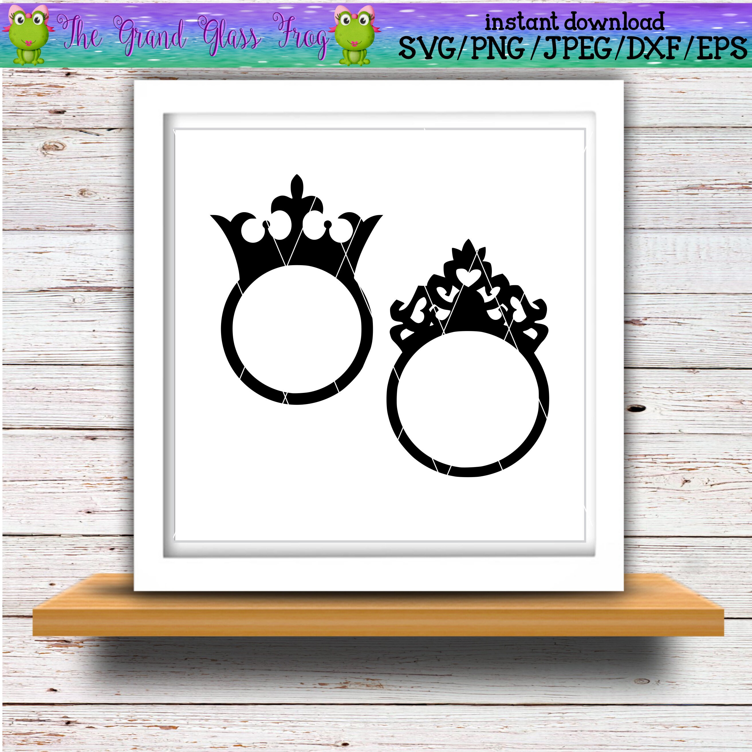 Free Free 131 Princess Crown Monogram Svg SVG PNG EPS DXF File