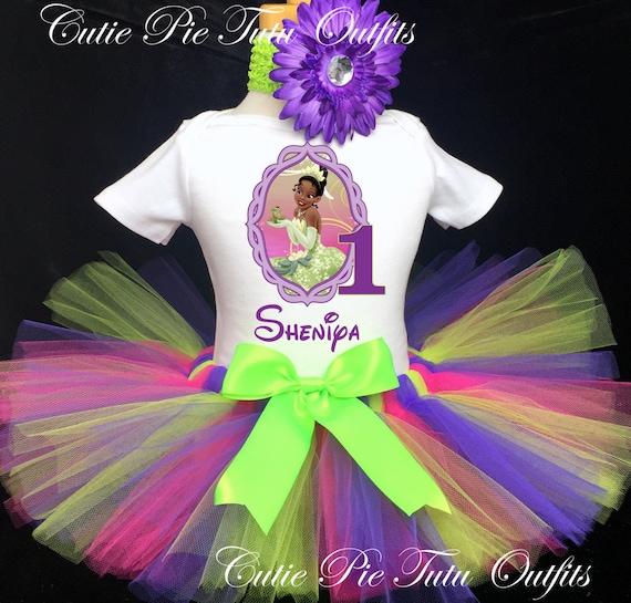 princess and the frog birthday outfit