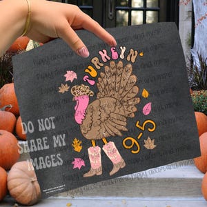 Turkey Thankgiving Print Pattern Men Women Leather Boots
