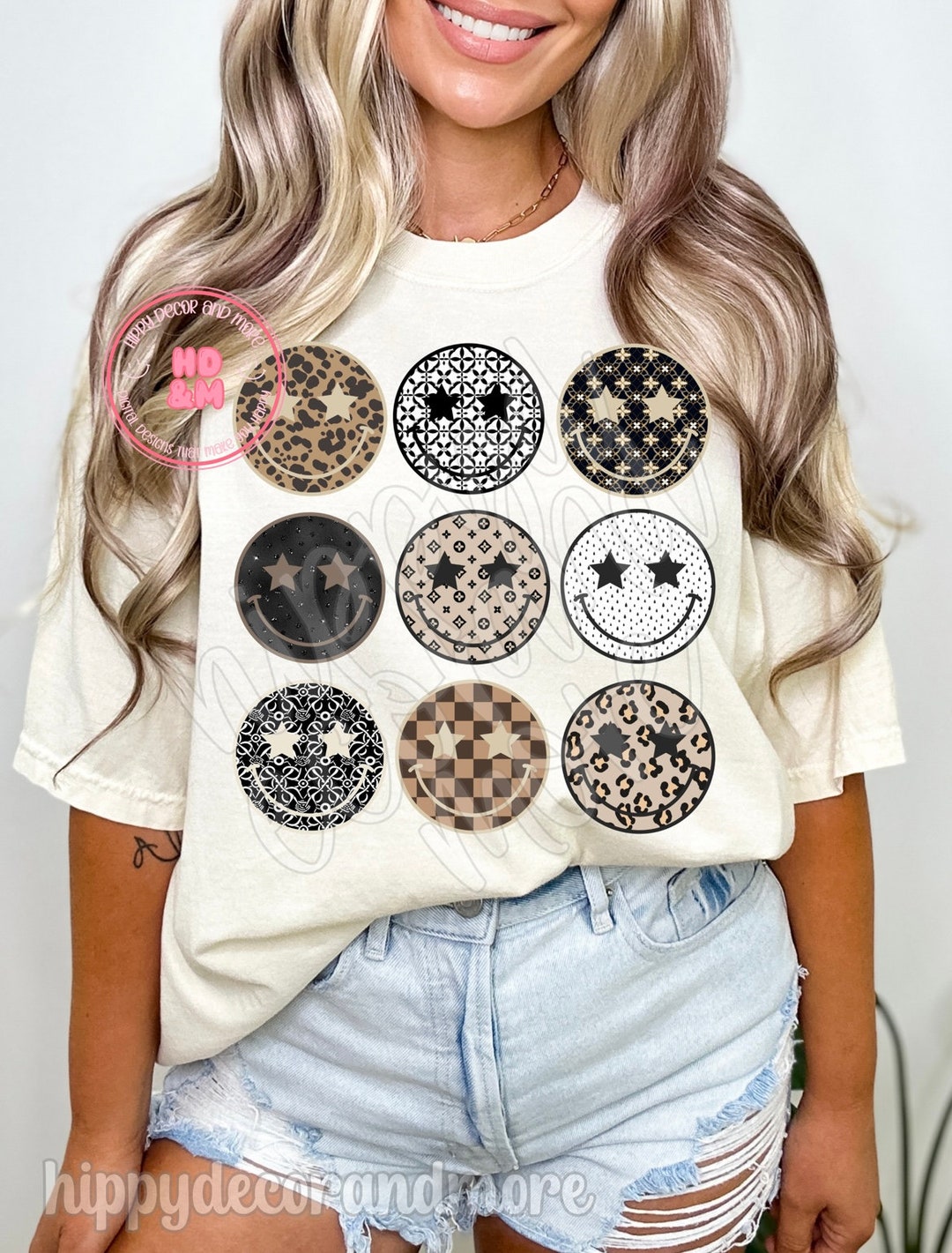 Preppy Smiley Faces PNG Preppy PNG Smileys Shirt Design Bougie PNG - Etsy