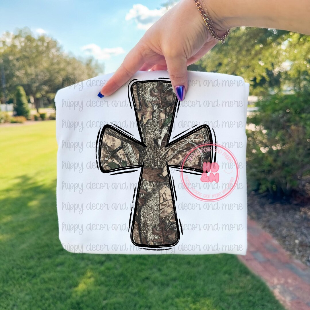 Camo Cross PNG Camouflage PNG Christian Christmas Religious Holiday ...
