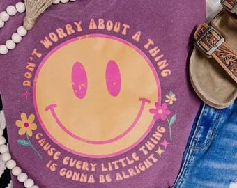 Distressed Retro Smiley Face PNG Retro PNG Daisy png Boho Sublimation Design Bohemian Transfer Design Happy Face Shirt Design Happy Digital