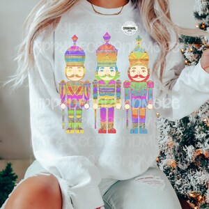 Nutcracker Shirt Sublimation Design Nutcracker PNG Christmas Sweatshirt