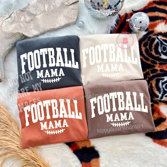 Football PNG Touchdown Football Mama PNG Aesthetic Trendy Fall PNG Football Shirt Design