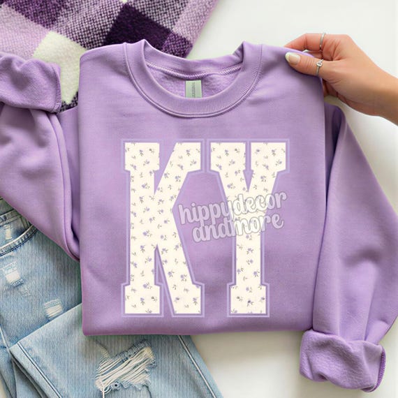 State PNG Floral Coquette Kentucky PNG Trendy Girly Shirt Design Coquette State Shirt Design KY Png