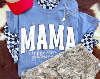 Mama Coquette 4th of July PNG Shabby Chic Cottage Core White Mama Memorial Day USA png Labor Day Amry  Mama Auntie Coquette