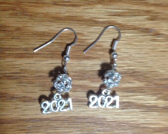 year earrings, New Year Line, 2024, 2023, 2022, 2021, 2020, 2019, 2018, New Year,