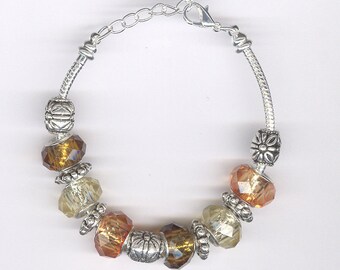 Pet European Bracelet, pet bracelet, euro bracelet, adjustable bracelet,