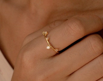 Caitlyn Minimalist Promise Ring 2025