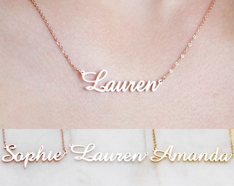 Personalized Name Necklace • Customized Your Name Jewelry • Best Friend Gift • Gift for Her • BRIDESMAID GIFTS • Mother Gifts • NH02F49