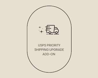 PRIORITY Upgrade shipping within US • Speed up shipping time to 2 - 3 DAYS