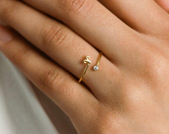 Zodiac Birthstone Ring by Caitlyn Minimalist • Zodiac Jewelry • Constellation Ring • Personalized Jewelry • Birthday Gift for Her • RM63F39