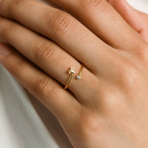 Zodiac Birthstone Ring by Caitlyn Minimalist • Zodiac Jewelry • Constellation Ring • Personalized Jewelry • Birthday Gift for Her • RM63F39